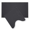 Softy Tex Bathmat, Grey - 80x48 cms