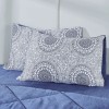 Metro King Flat Sheet Set, Slate Blue – 210 TC, 255x274 cm