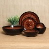 Kosmos Soup Plate, Rust