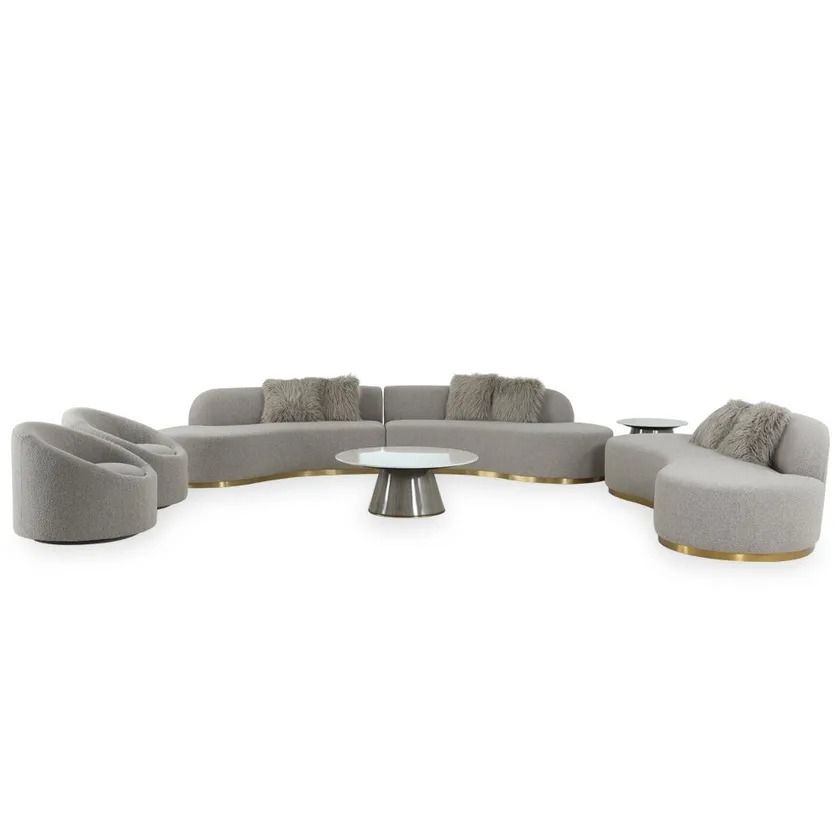 Alex Marble Coffee Table, Large